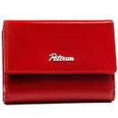 Peterson női pénztárca ajándékszett PTN SET-D-66-KCS – piros