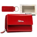 Peterson női pénztárca ajándékszett PTN SET-D-69-KCS – piros Peterson női pénztárca ajándékszett PTN SET-D-69-KCS – piros