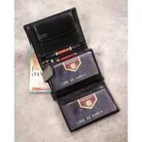   Peterson férfi pénztárca ajándékszett PTN SET-M-1542-GVT