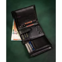  Peterson férfi pénztárca ajándékszett PTN SET-M-1542-KCS