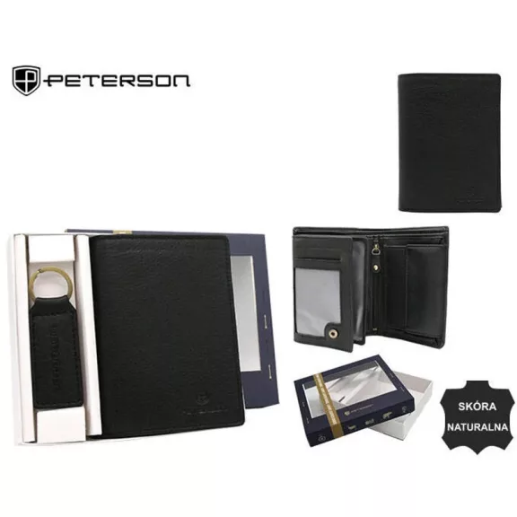 Peterson férfi pénztárca ajándékszett PTN SET-M-N4-D Peterson férfi pénztárca ajándékszett PTN SET-M-N4-D