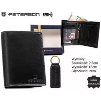 Peterson férfi pénztárca ajándékszett PTN SET-M-N4-GVT