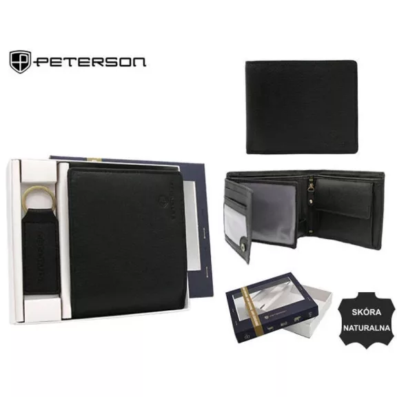 Peterson férfi pénztárca ajándékszett PTN SET-M-N992-D Peterson férfi pénztárca ajándékszett PTN SET-M-N992-D