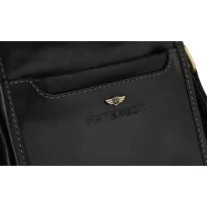 Peterson Férfi Bőr Oldaltáska Ptn Tb-1117-Com-48 Fekete