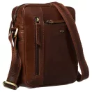 Peterson Férfi Bőr Oldaltáska   PTN   YP002E-OPU-6781   Brown