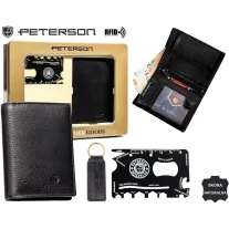 Peterson férfi pénztárca ajándékszett PTN ZMS-12