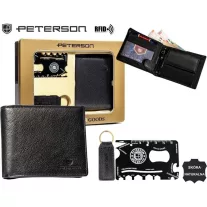 Peterson férfi pénztárca ajándékszett PTN ZMS-13