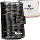 Peterson női műbőr pénztárca PTN-POR-02-CB – szürke Peterson női műbőr pénztárca PTN-POR-02-CB – szürke