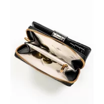 Peterson női műbőr pénztárca PTN-POR-02-CB – szürke