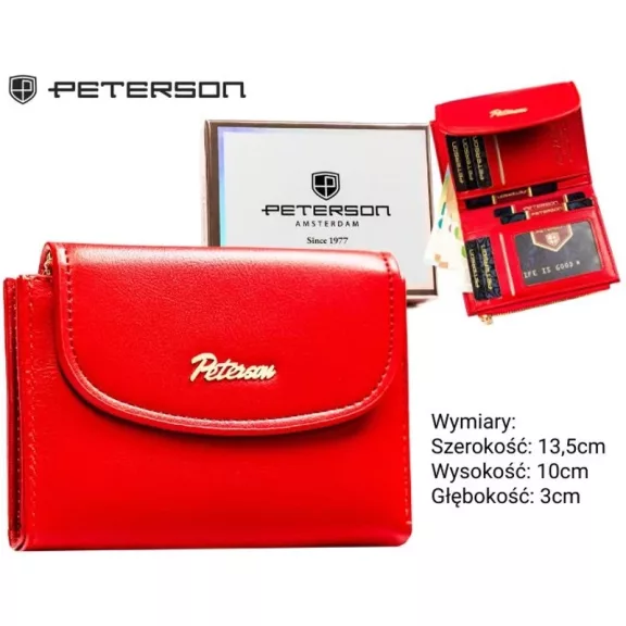 Peterson női műbőr pénztárca PTN-POR-05-PU Peterson női műbőr pénztárca PTN-POR-05-PU