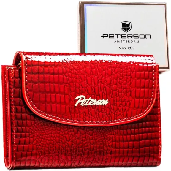 Peterson Női Pénztárca Echo Ptn-Por-05-Rs-7222 Red Peterson Női Pénztárca Echo Ptn-Por-05-Rs-7222 Red