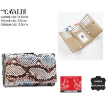 4U Cavaldi női bőr és műbőr pénztárca PX23-DNH