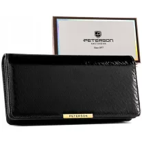 Peterson Női Pénztárca Ptn 005-Nf8-2691 Black - Fekete