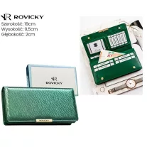 Rovicky Női Pénztárca R-005-Nf8-2202 Green - Zöld