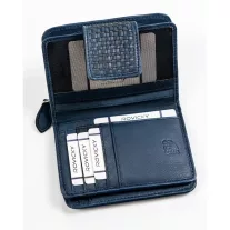 Rovicky női bőr pénztárca R-613-DDW – kék