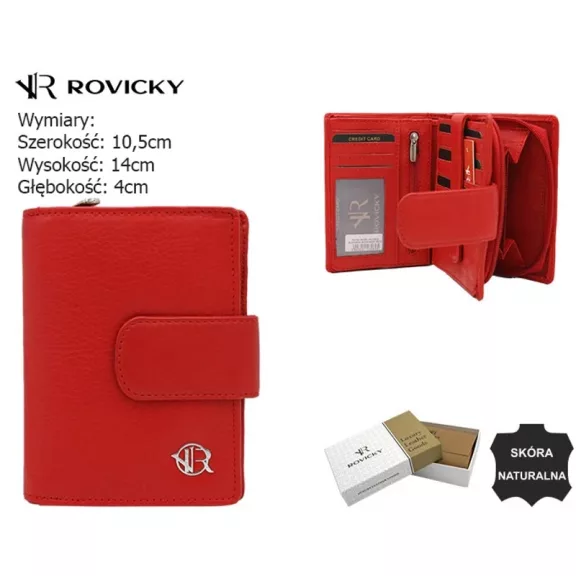 Rovicky női bőr pénztárca R-D1503-NCD Rovicky női bőr pénztárca R-D1503-NCD
