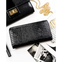 Rovicky Női Bőr Pénztárca Rh-25-1-Rs-5395 Black