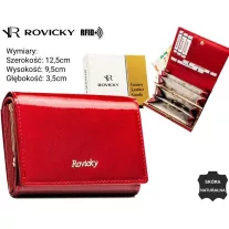 Rovicky női bőr pénztárca RH-30-1-SAF-R