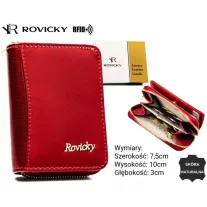 Rovicky női bőr pénztárca RH-33-1-SAF-R