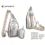 Roviccky női oldal-testtáska r-kp-01-hrh-3945 silver - ezüst