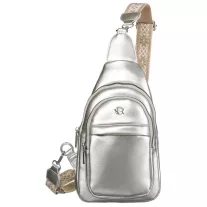   Roviccky női oldal-testtáska r-kp-01-hrh-3945 silver - ezüst