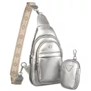 Roviccky női oldal-testtáska r-kp-01-hrh-3945 silver - ezüst