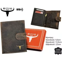 Buffalo Wild férfi bőr pénztárca RM-03L-BAW