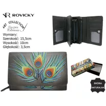 Rovicky női bőr pénztárca R-N0493-ART