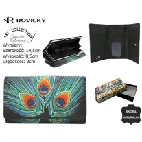 Rovicky női bőr pénztárca R-N55020-ART