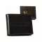 Férfi Bőr Pénztárca R-N992-Gat-8946 Black+Black