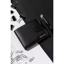 Férfi Bőr Pénztárca R-N992L-Pdm-3272 Black - Fekete