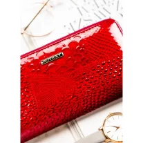   Rovicky Női Pénztárca - Echo És Természetes Bőr Rpn-25-Rsp-5890 Red - Piros 