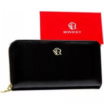   Rovicky Női Pénztárca Echo Bőr R-Prk-01-F7-2740 Black - Fekete