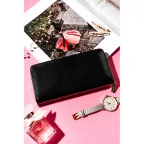   Rovicky Női Pénztárca Echo Bőr R-Prk-01-F7-2740 Black - Fekete