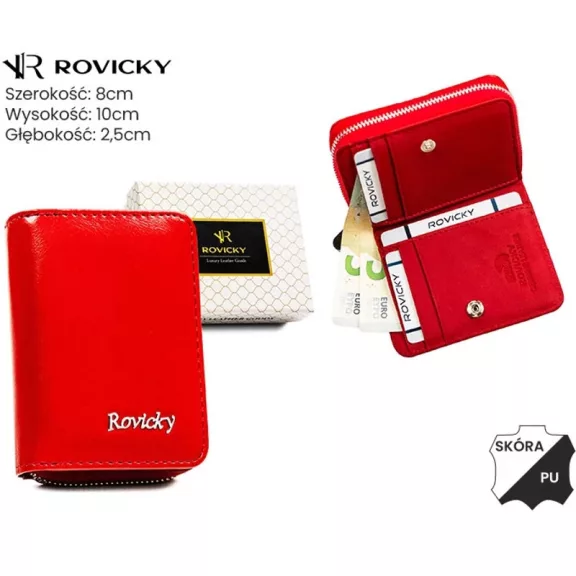 Rovicky női bőr és műbőr pénztárca RPX-33-ML Rovicky női bőr és műbőr pénztárca RPX-33-ML