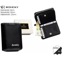 Rovicky női bőr és műbőr pénztárca RPX-33-ML