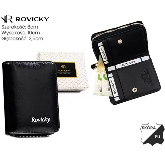 Rovicky női bőr és műbőr pénztárca RPX-33-ML Rovicky női bőr és műbőr pénztárca RPX-33-ML