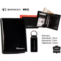 Rovicky férfi pénztárca ajándékszett R-SET-M-N4-KCS