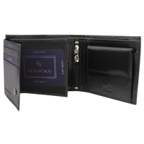 Rovicky férfi bőr pénztárca RV-70616-BCA