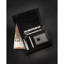 Rovicky férfi bőr pénztárca RV-7680272-BCA