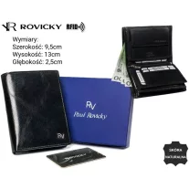 Rovicky férfi bőr pénztárca RV-7870-8602