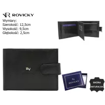 Rovicky férfi bőr pénztárca RV-7870-9-BCA