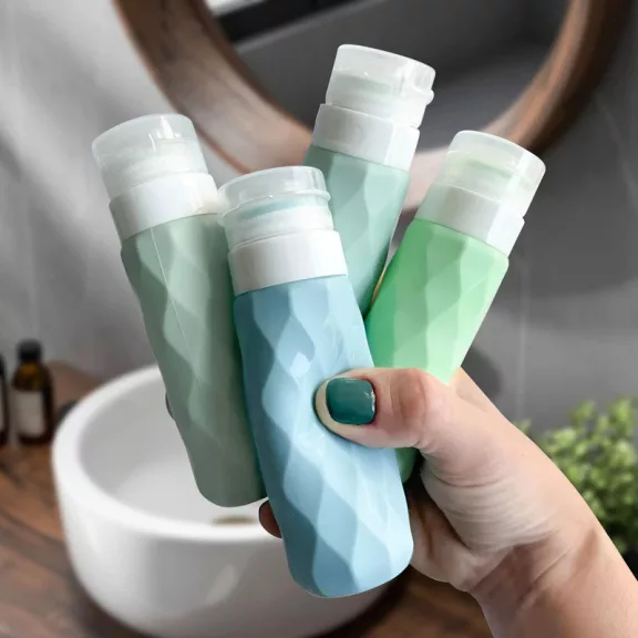 Utazó Kozmetikai Tubus Szett 90 Ml Sbp-90-Set4-0450 Green Utazó Kozmetikai Tubus Szett 90 Ml Sbp-90-Set4-0450 Green