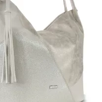   Zellia Női Válltáska Td22018 Beige-Arany - Monaco-Platina -
