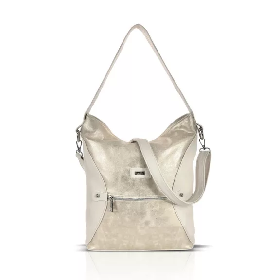 Zellia Női Válltáska Td25001 Beige-Arany - Monaco - Zellia Női Válltáska Td25001 Beige-Arany - Monaco -