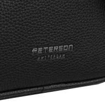   Peterson női műbőr oldaltáska TDJ-05-4521 Black – Fekete