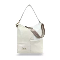 Zellia Női Válltáska Zlb111 Fehér-Beige - Shiny -
