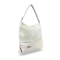 Zellia Női Válltáska Zlb111 Fehér-Beige - Shiny -