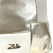 Zellia Női Válltáska Zlb111 Beige-Arany - Crown -