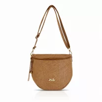 Zellia Női Oldaltáska Zlb12 Camel - Shimmer -